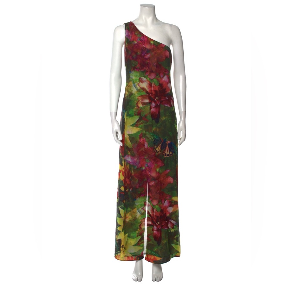 Alice + Olivia
Floral Print One-Shoulder Jumpsuit